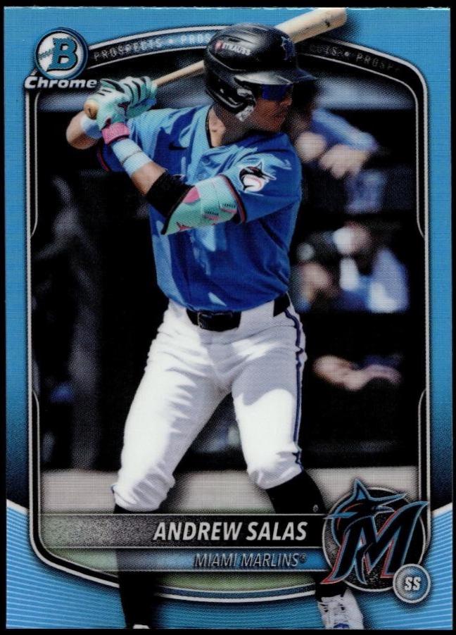 Andrew Salas [Sky Blue Refractor] #BDC-34