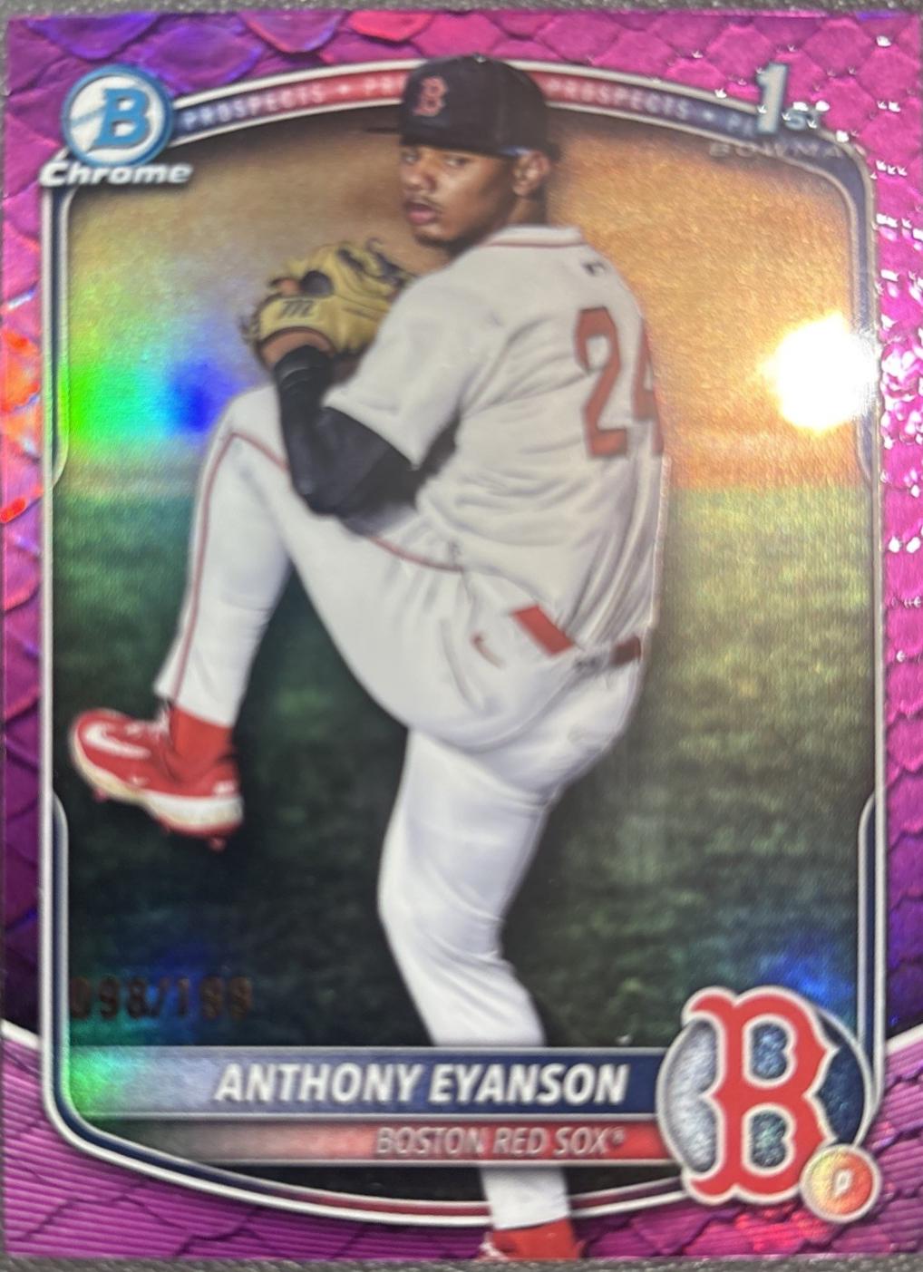 Anthony Eyanson [Fuchsia Reptilian Refractor] #BDC-116