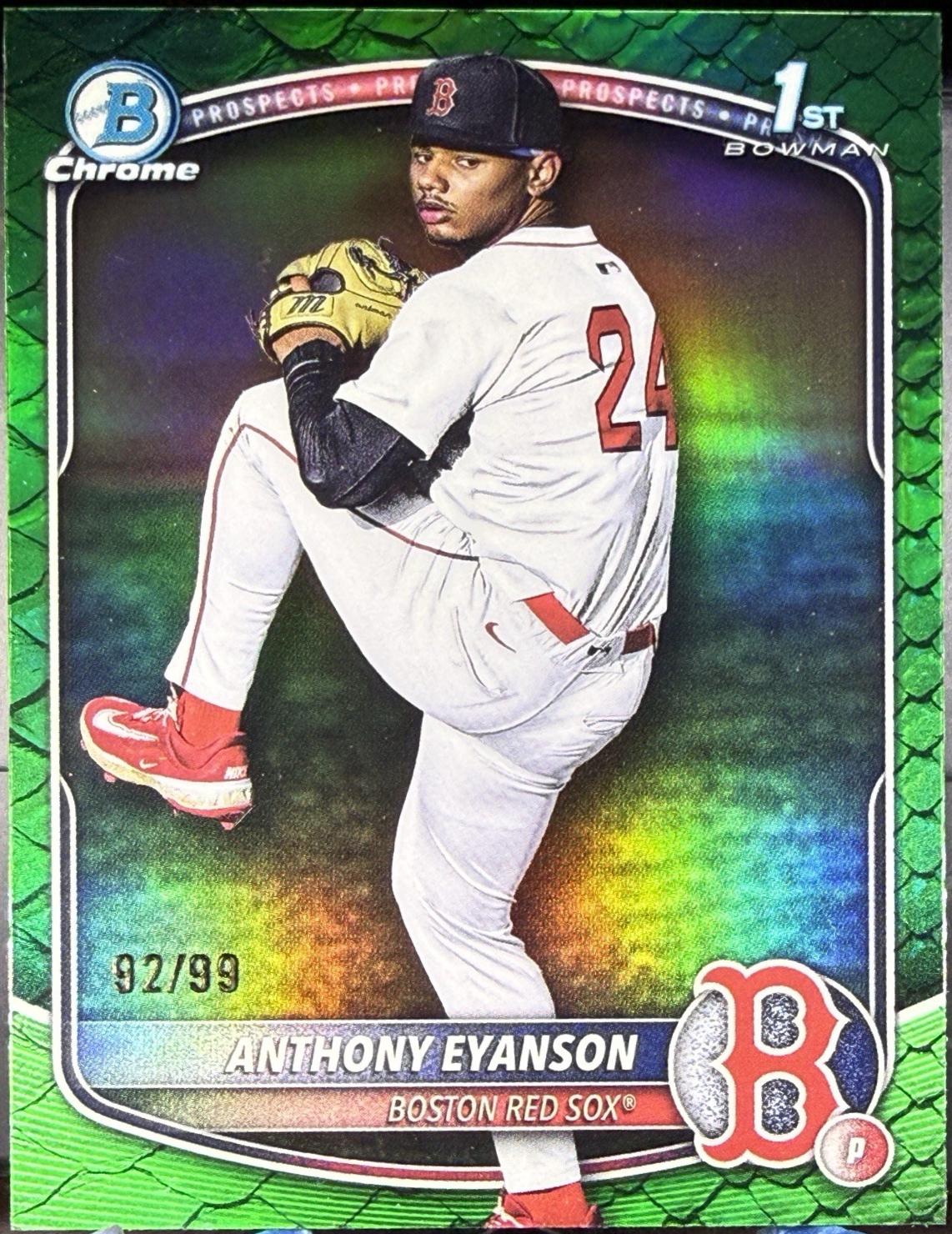 Anthony Eyanson [Green Reptilian Refractor] #BDC-116