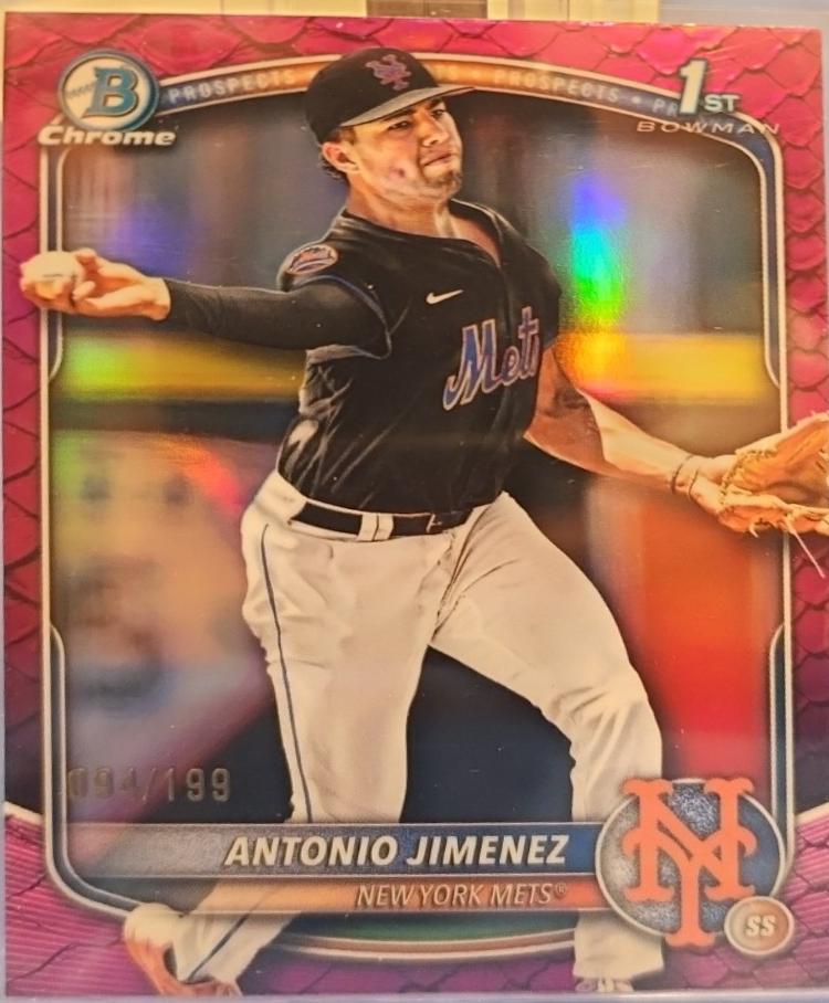 Antonio Jimenez [Fuchsia Reptilian Refractor] #BDC-56