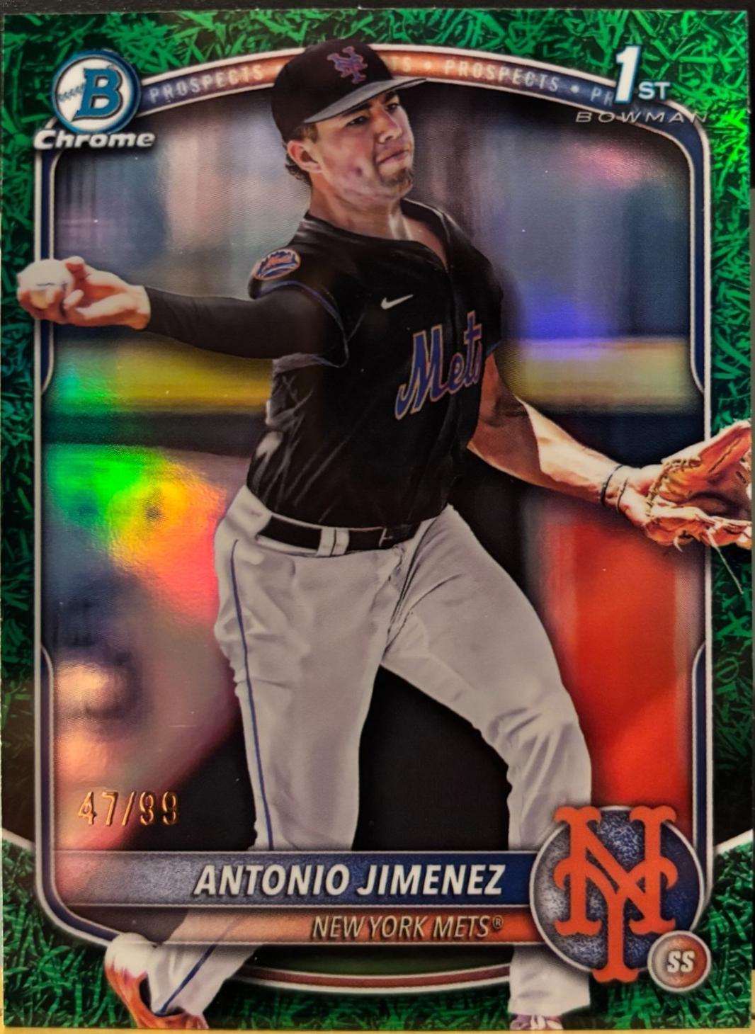 Antonio Jimenez [Green Grass Refractor] #BDC-56