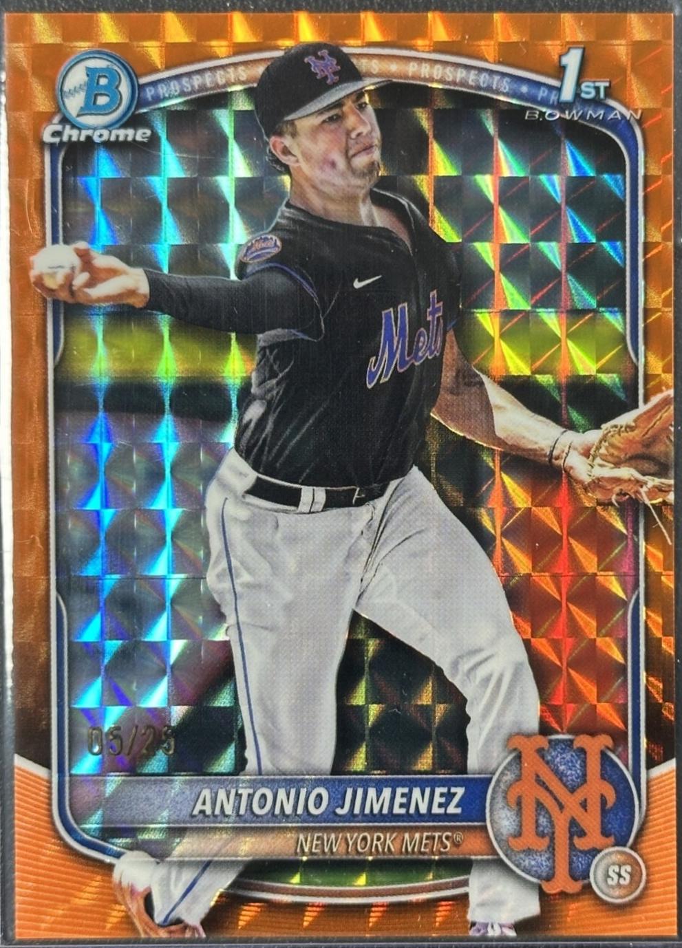 Antonio Jimenez [Orange Geometric] #BDC-56