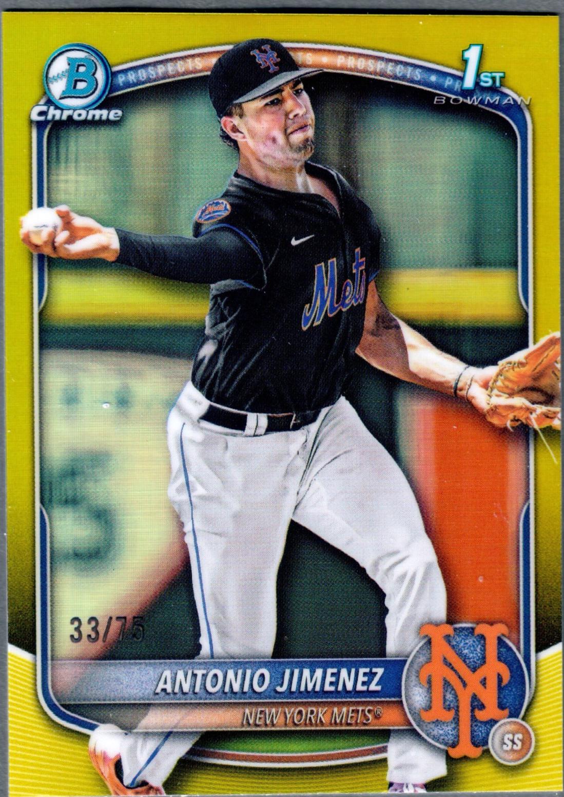 Antonio Jimenez [Yellow Refractor] #BDC-56