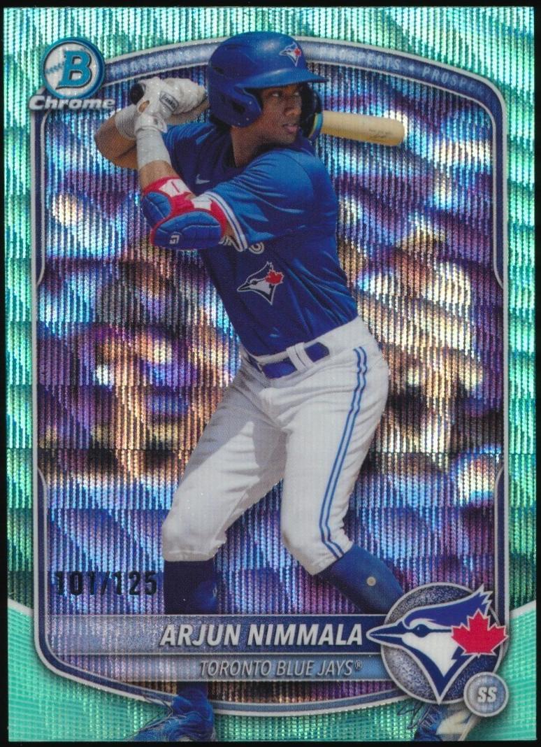 Arjun Nimmala [Aqua Wave Refractor] #BDC-35