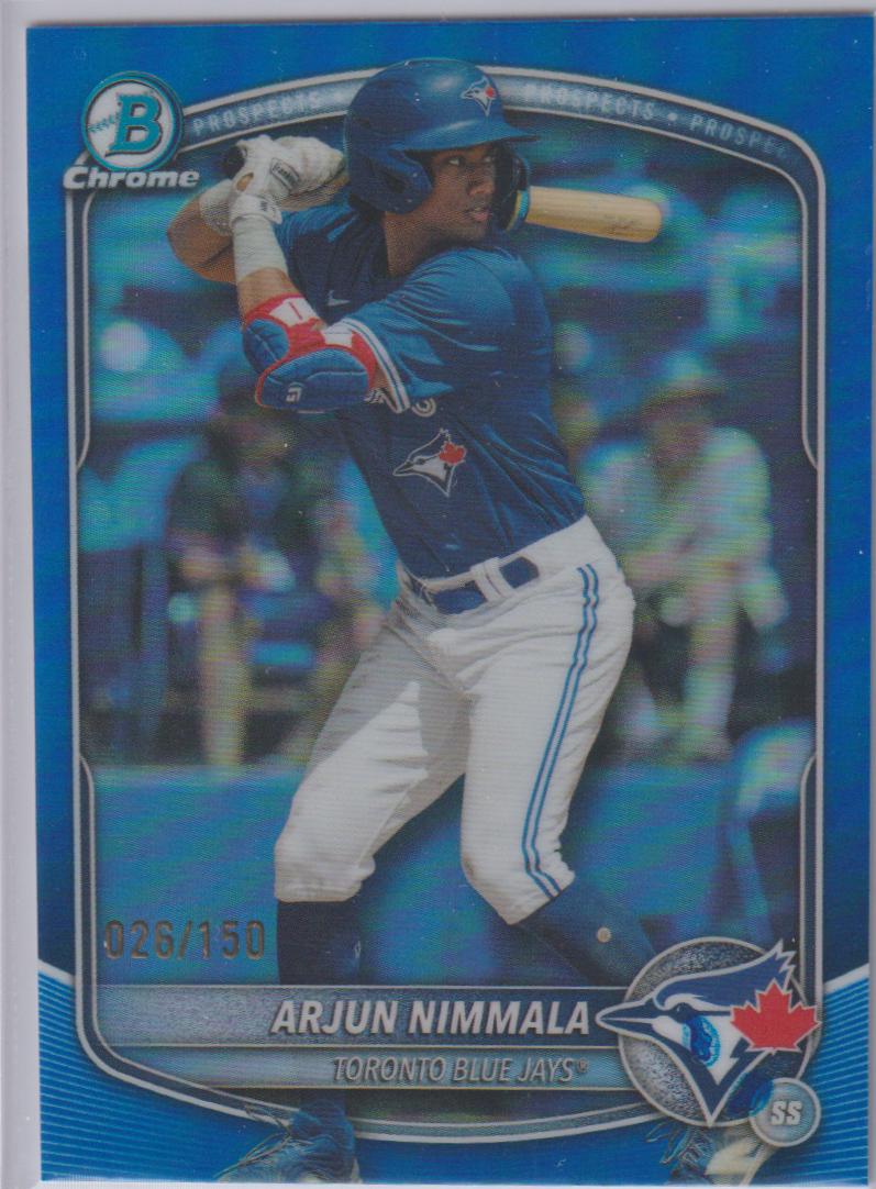 Arjun Nimmala [Blue Refractor] #BDC-35