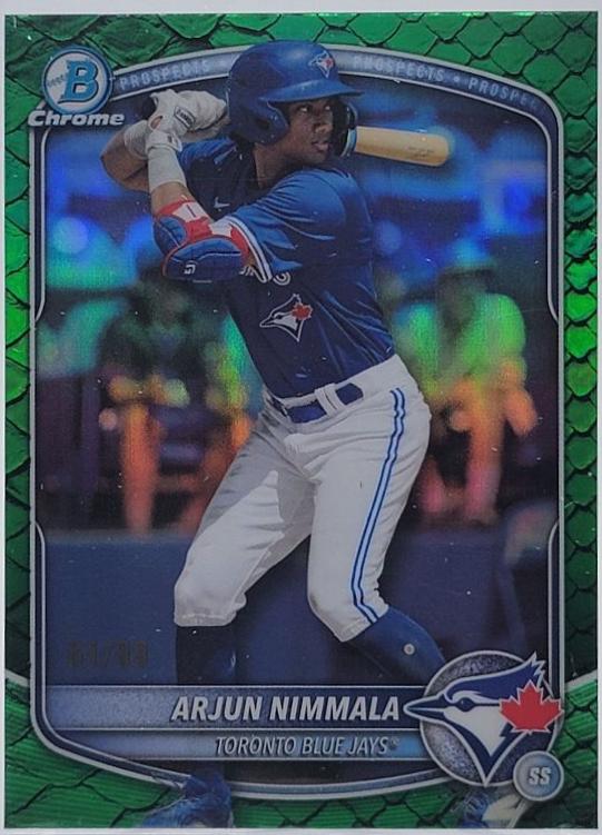 Arjun Nimmala [Green Reptilian Refractor] #BDC-35