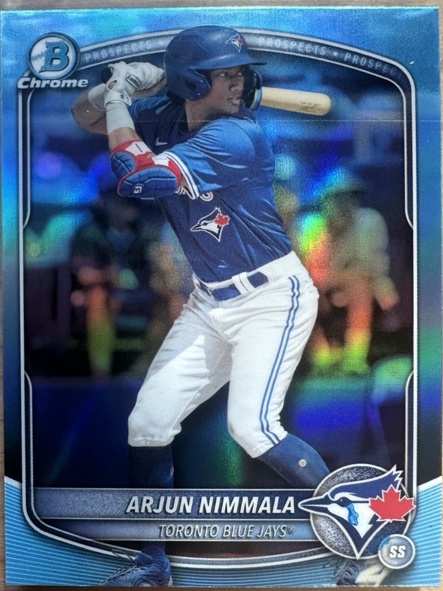 Arjun Nimmala [Sky Blue Refractor] #BDC-35