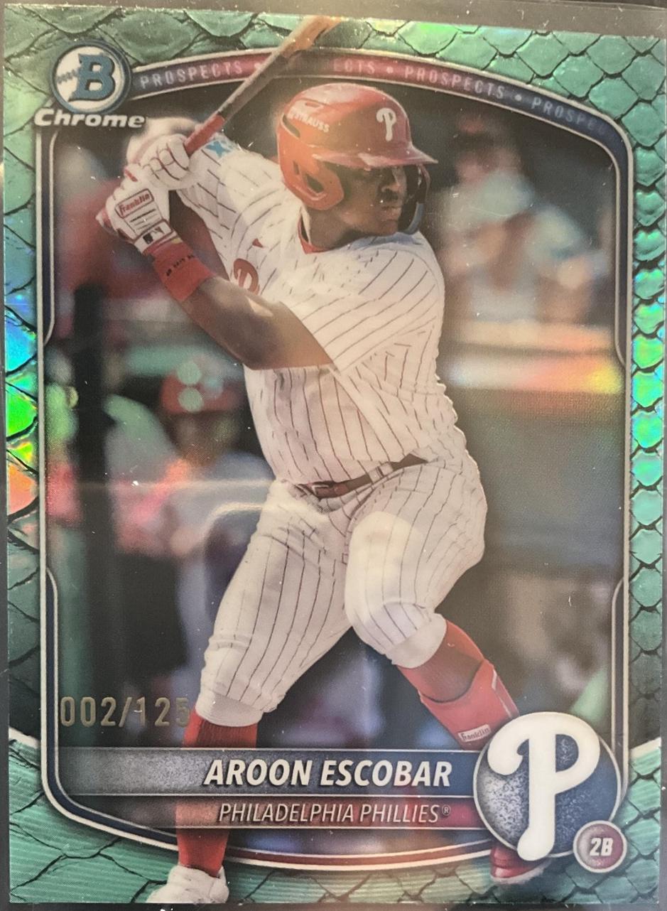 Aroon Escobar [Aqua Reptilian Refractor] #BDC-98