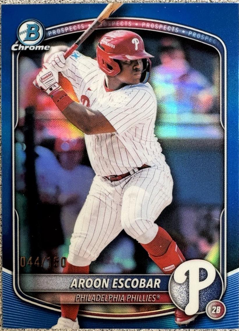 Aroon Escobar [Blue Refractor] #BDC-98