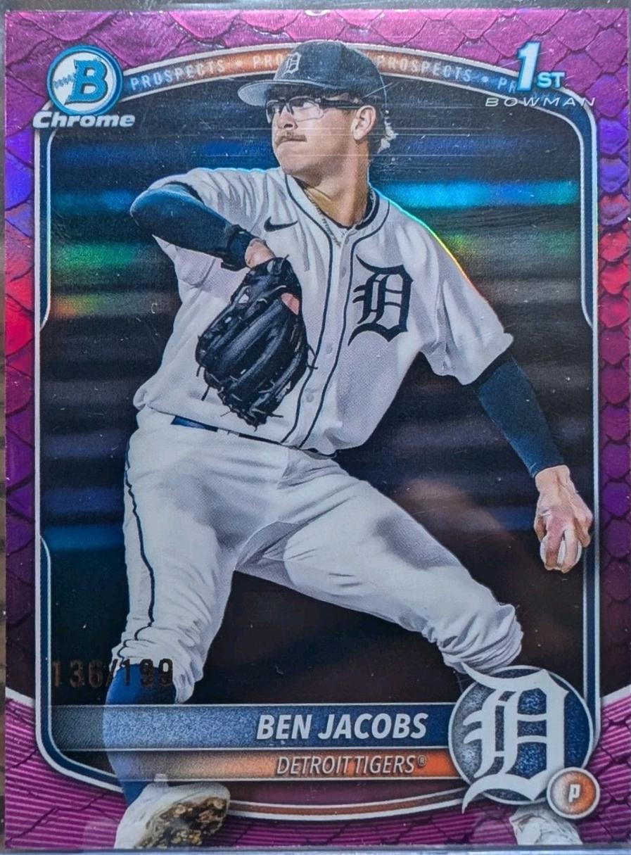 Ben Jacobs [Fuchsia Reptilian Refractor] #BDC-141