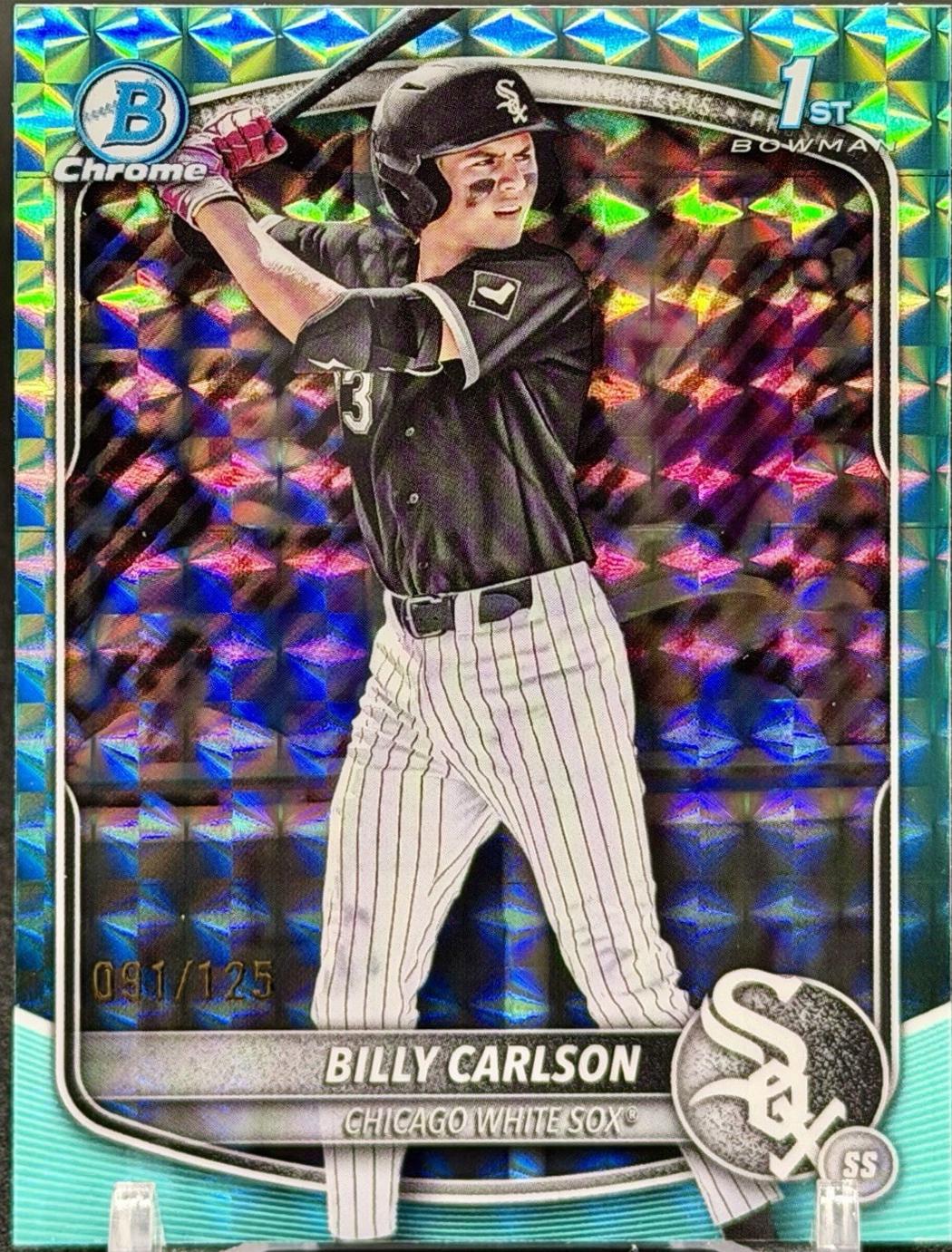 Billy Carlson [Aqua Reptilian Refractor] #BDC-10