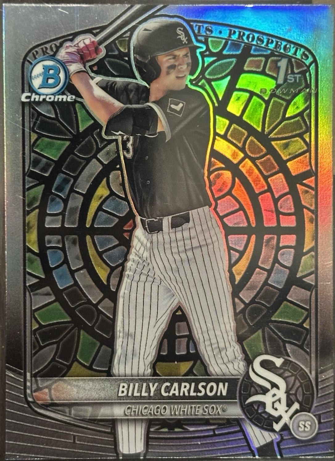 Billy Carlson [Etched in Glass Variation] #BDC-10