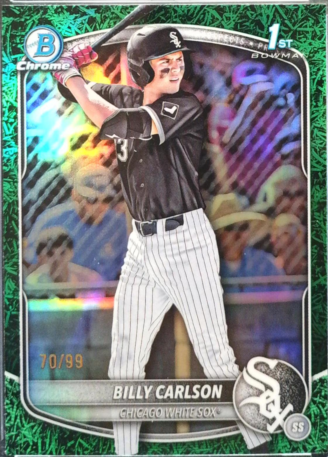 Billy Carlson [Green Grass Refractor] #BDC-10
