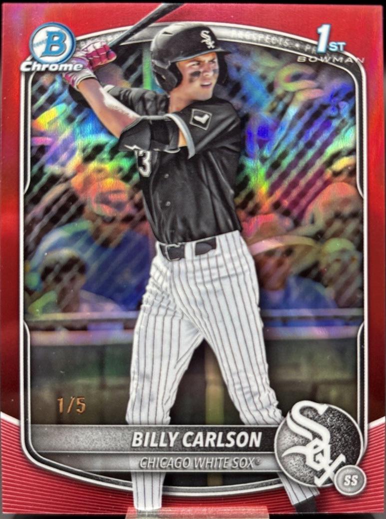 Billy Carlson [Red Refractor] #BDC-10