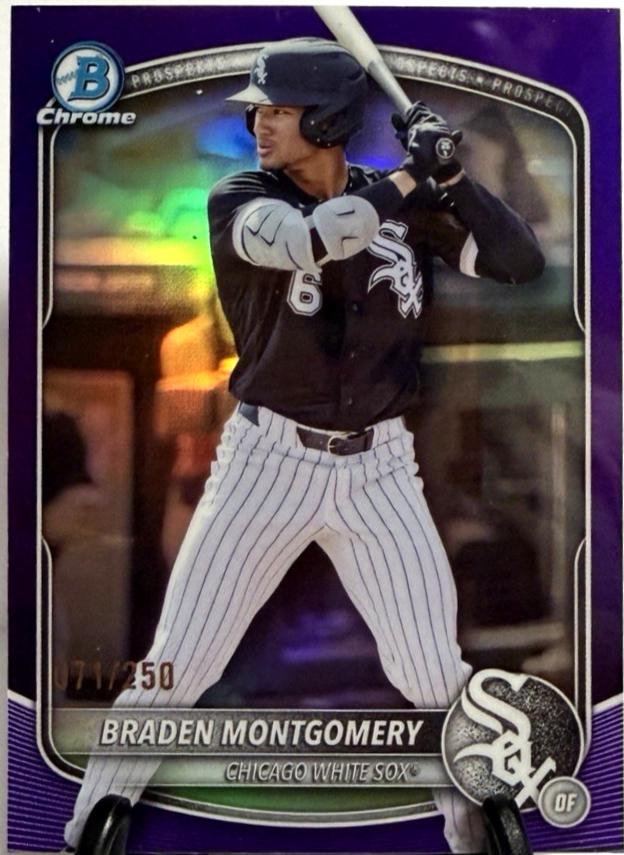 Braden Montgomery [Purple Refractor] #BDC-18