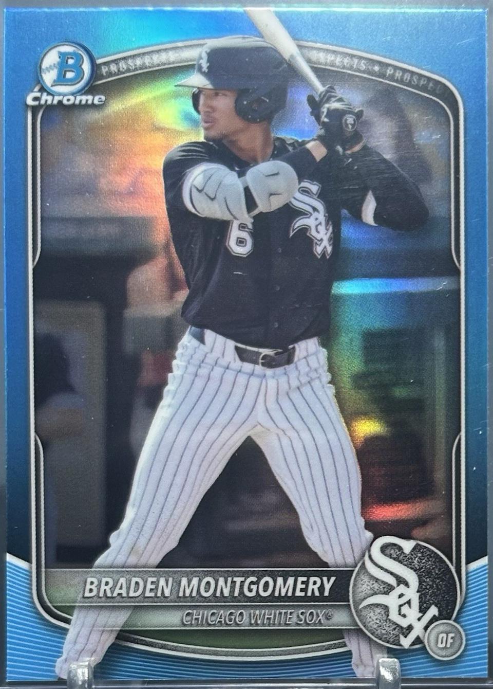 Braden Montgomery [Sky Blue Refractor] #BDC-18
