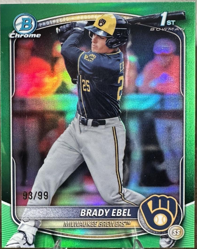 Brady Ebel [Green Refractor] #BDC-194