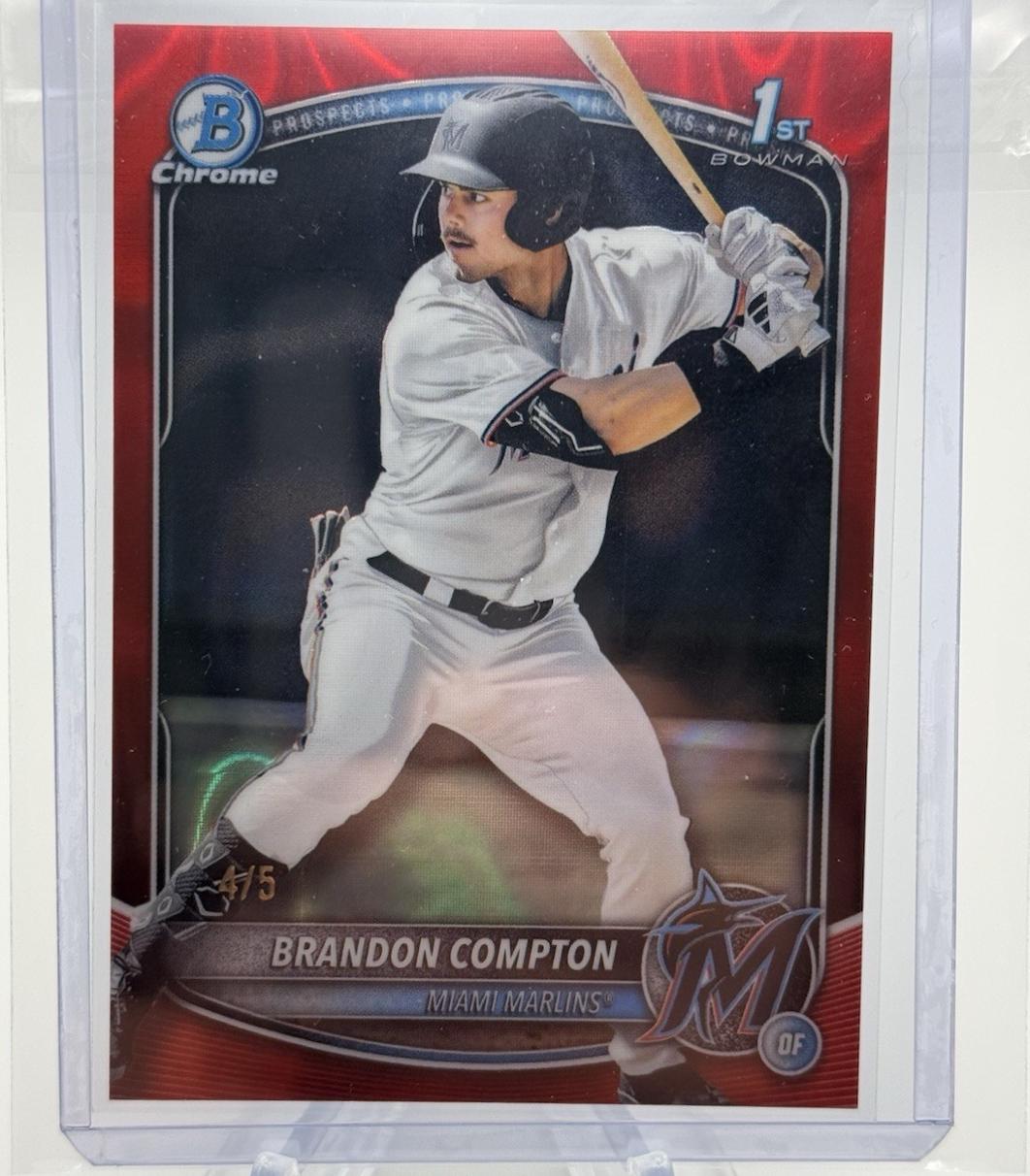 Brandon Compton [Red Lava Refractor] #BDC-64