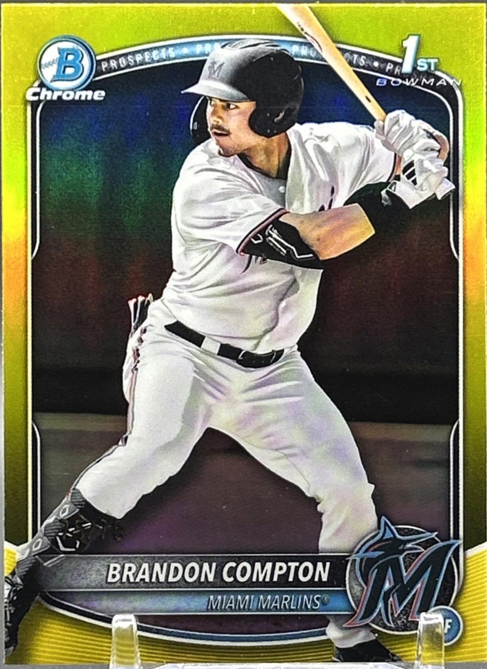 Brandon Compton [Yellow Refractor] #BDC-64
