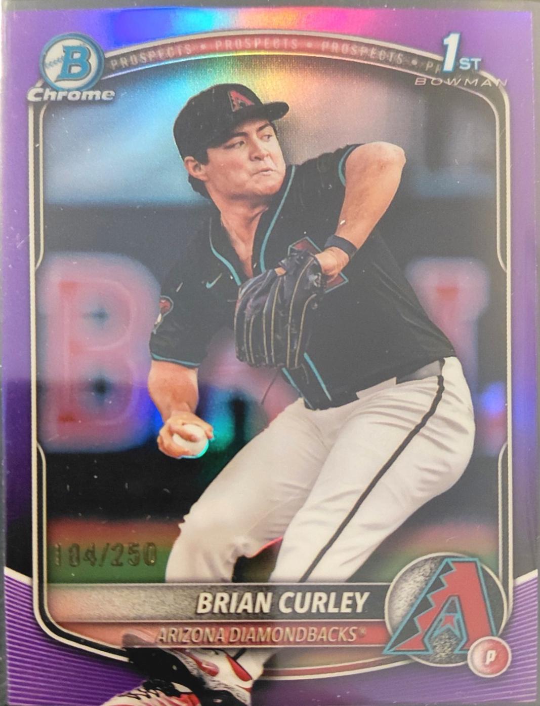 Brian Curley [Purple Refractor] #BDC-170