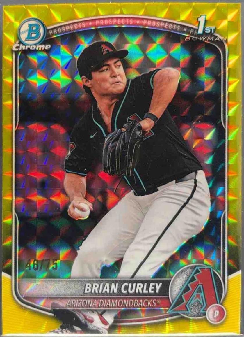 Brian Curley [Yellow Geometric] #BDC-170