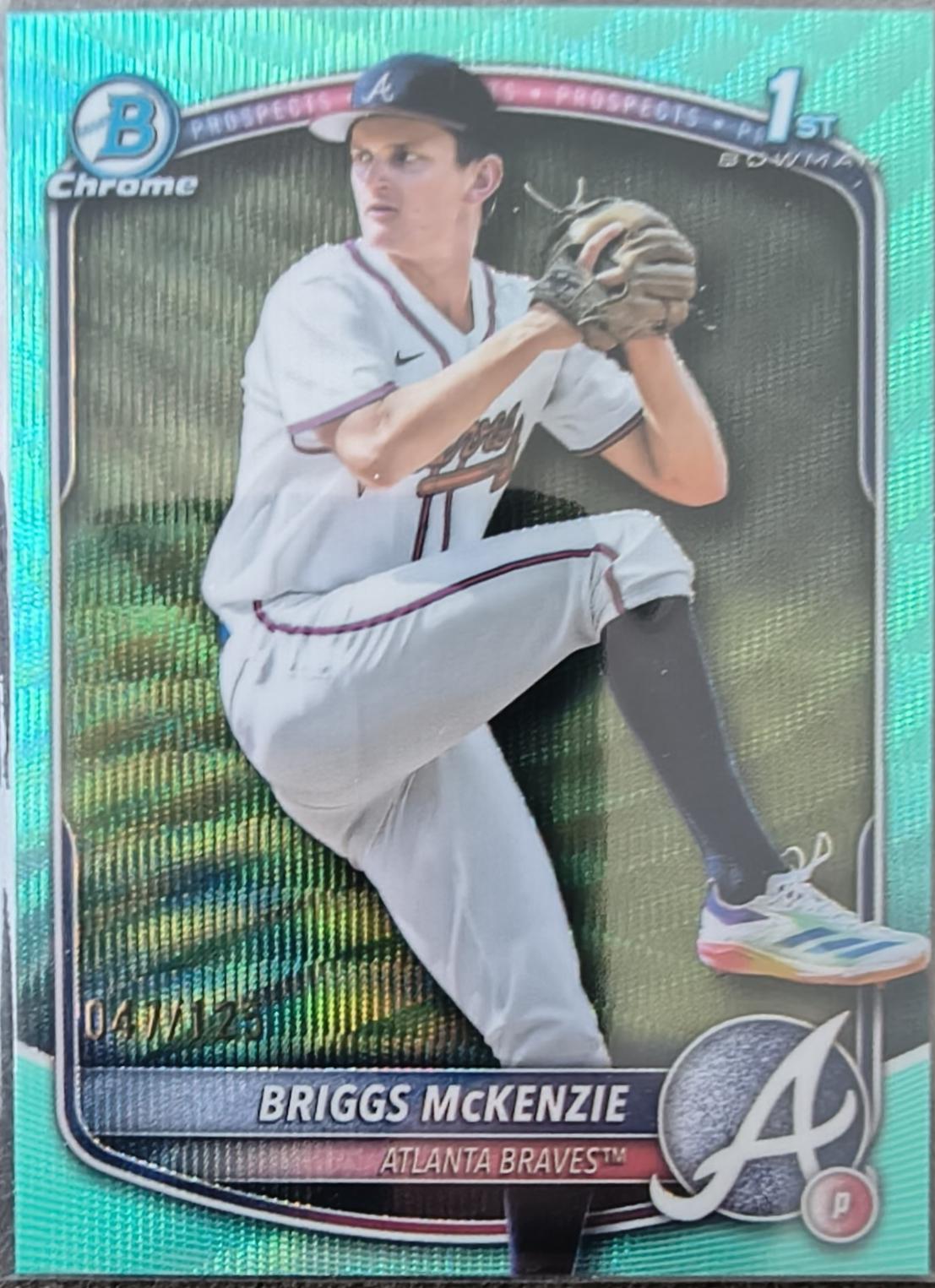Briggs McKenzie [Aqua Wave Refractor] #BDC-81