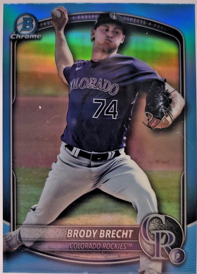 Brody Brecht [Sky Blue Refractor] #BDC-143