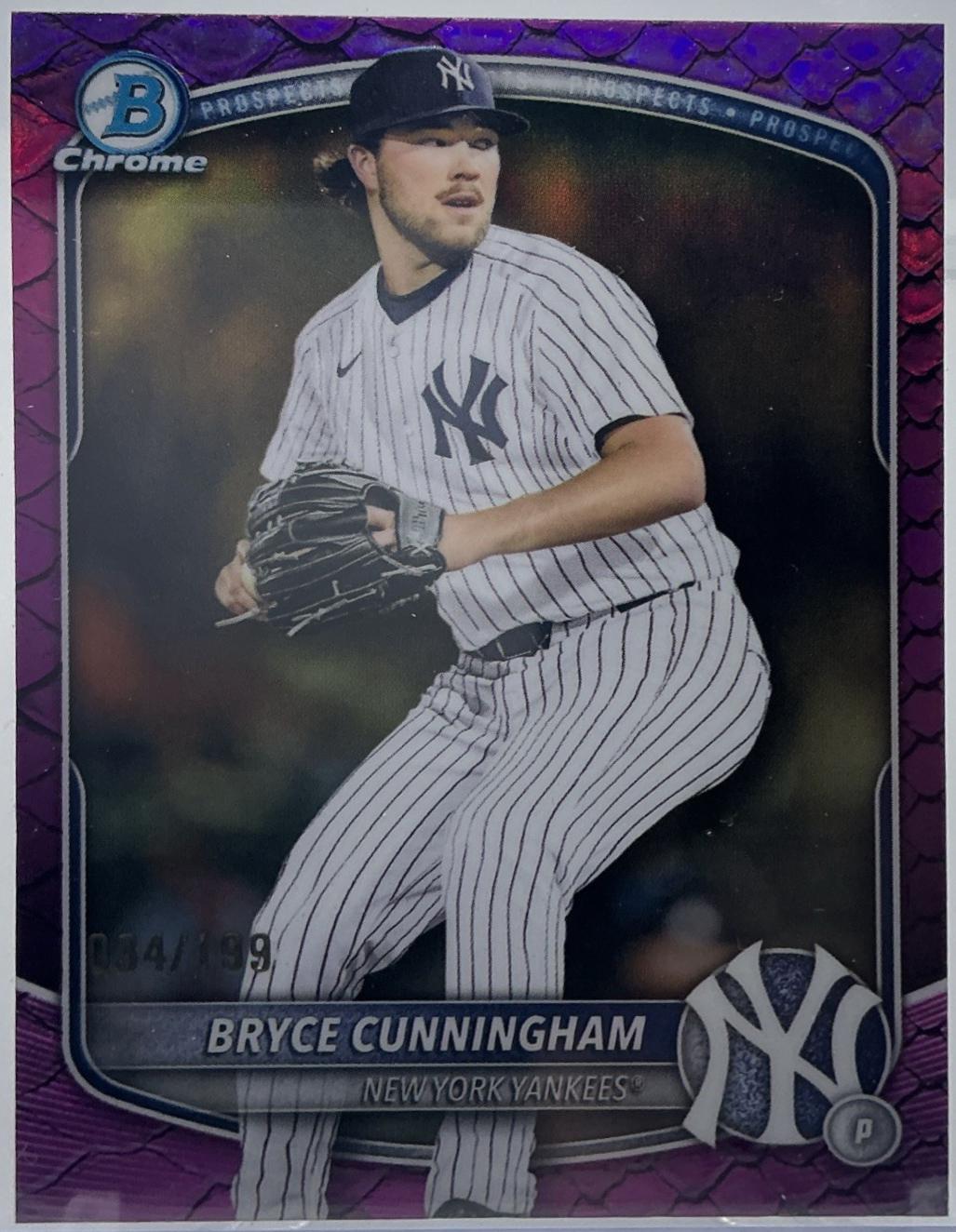 Bryce Cunningham [Fuchsia Reptilian Refractor] #BDC-155
