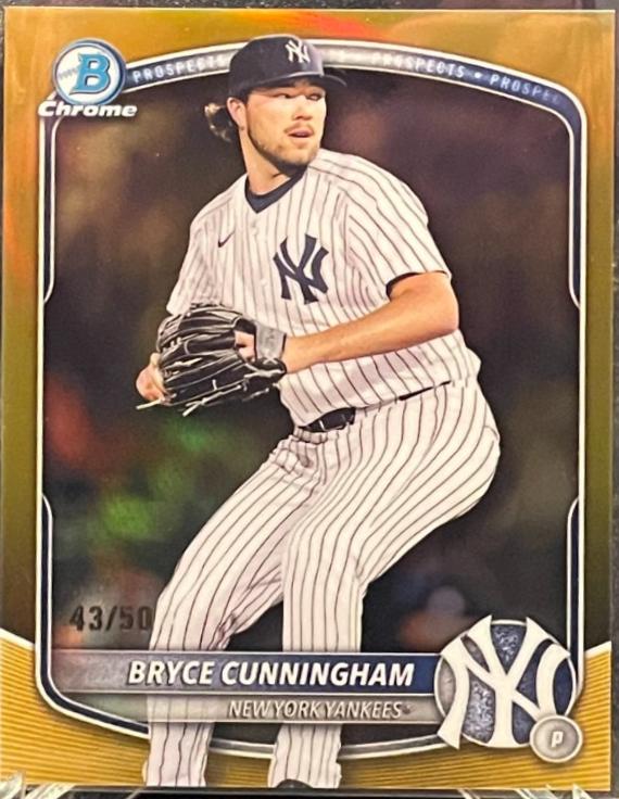 Bryce Cunningham [Gold Refractor] #BDC-155