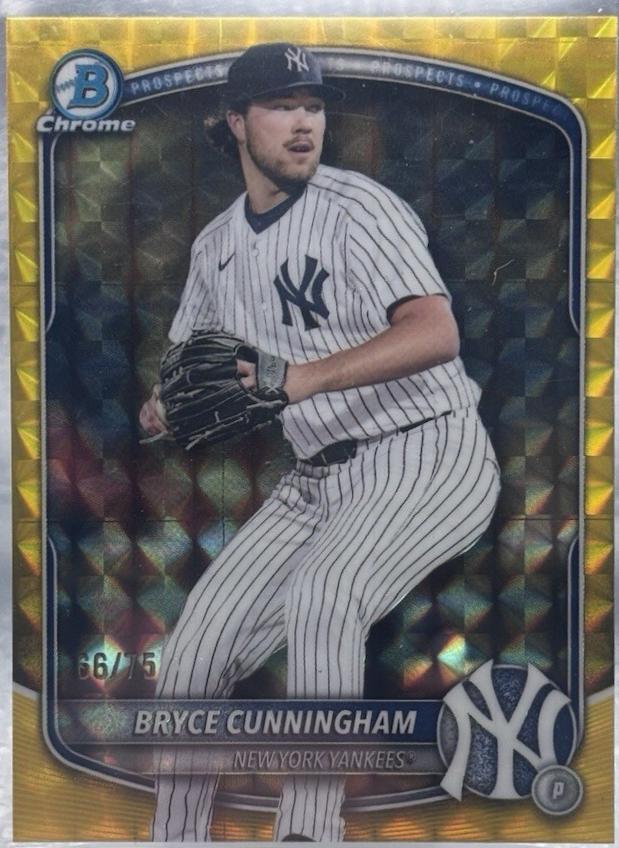 Bryce Cunningham [Yellow Geometric] #BDC-155