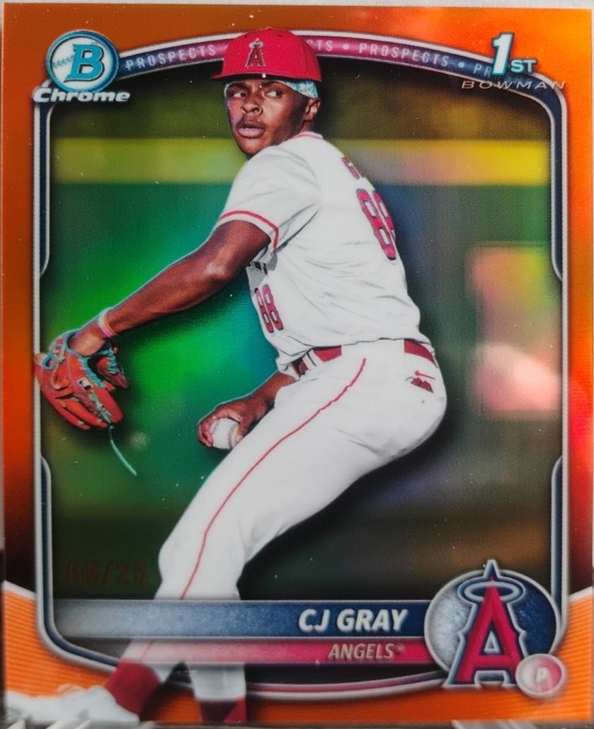 CJ Gray [Orange Refractor] #BDC-197