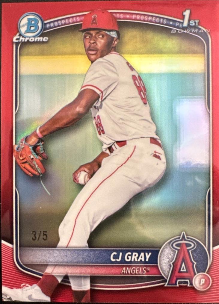 CJ Gray [Red Refractor] #BDC-197