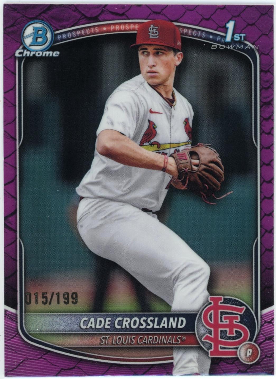 Cade Crossland [Fuchsia Reptilian Refractor] #BDC-183