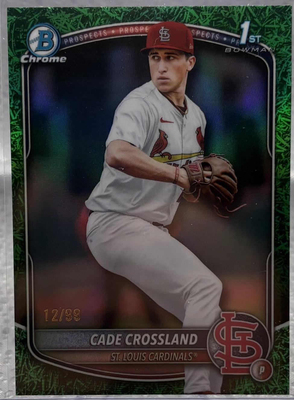 Cade Crossland [Green Grass Refractor] #BDC-183