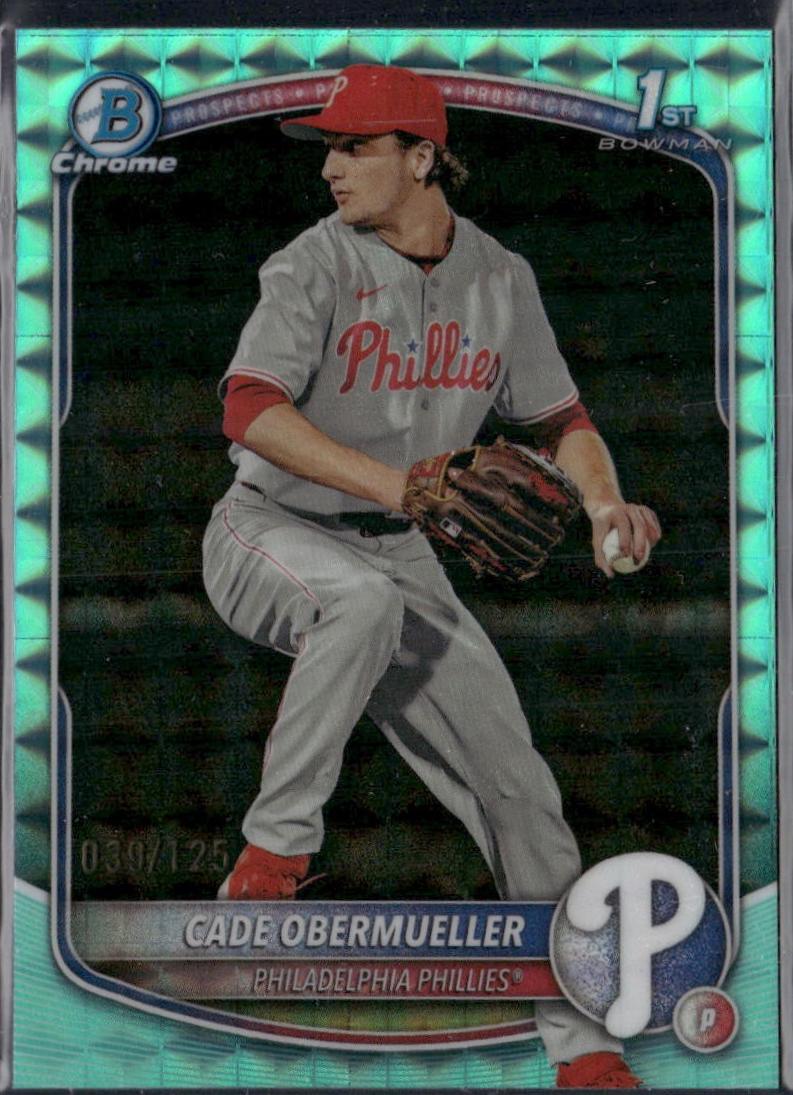 Cade Obermueller [Aqua Geometric] #BDC-80