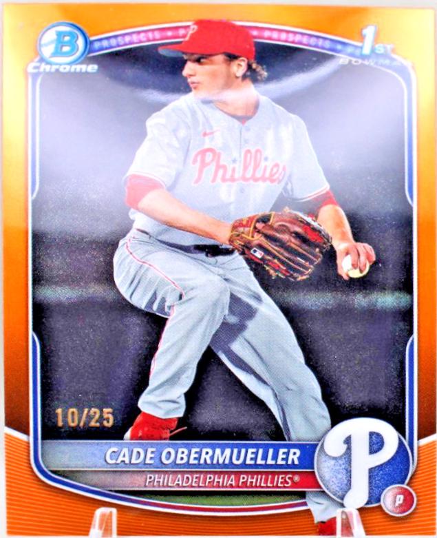 Cade Obermueller [Orange Refractor] #BDC-80
