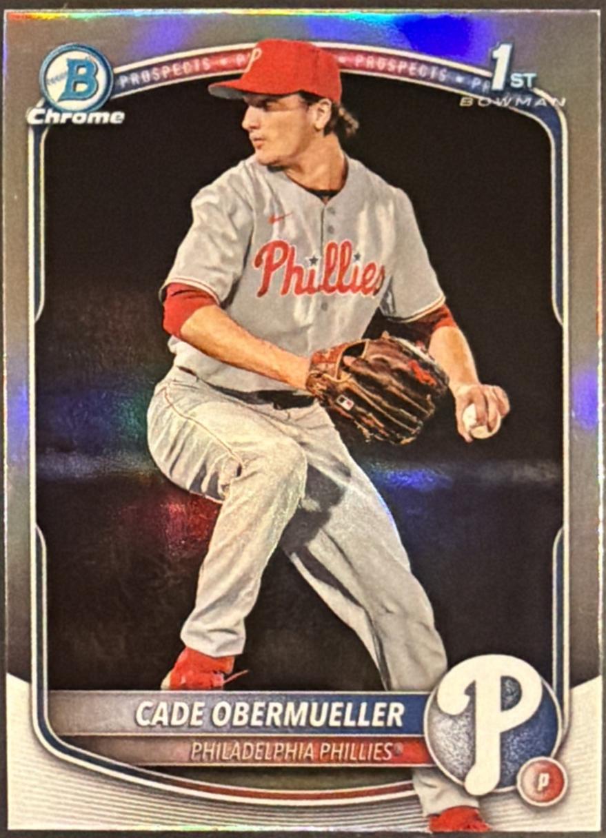 Cade Obermueller [Refractor] #BDC-80