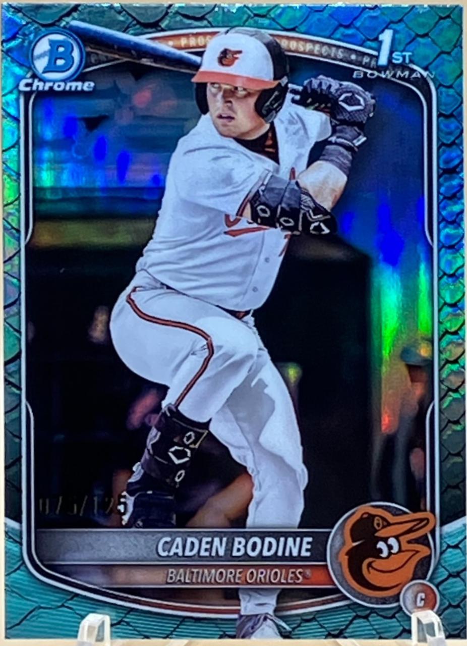 Caden Bodine [Aqua Reptilian Refractor] #BDC-63