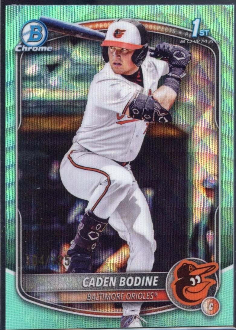 Caden Bodine [Aqua Wave Refractor] #BDC-63