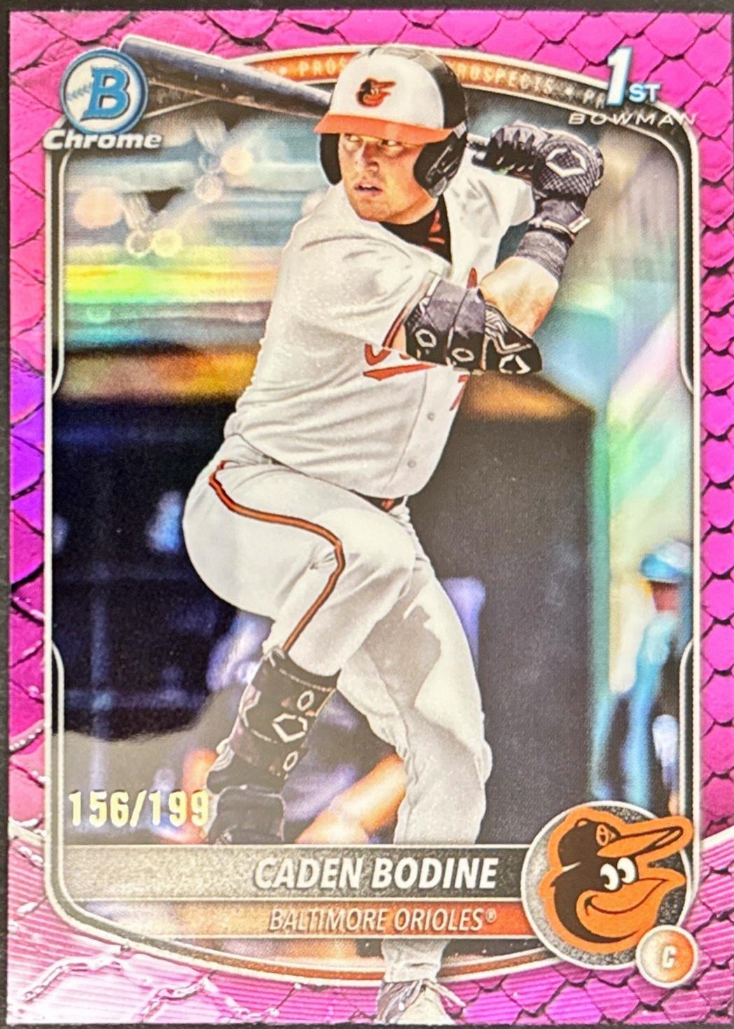Caden Bodine [Fuchsia Reptilian Refractor] #BDC-63