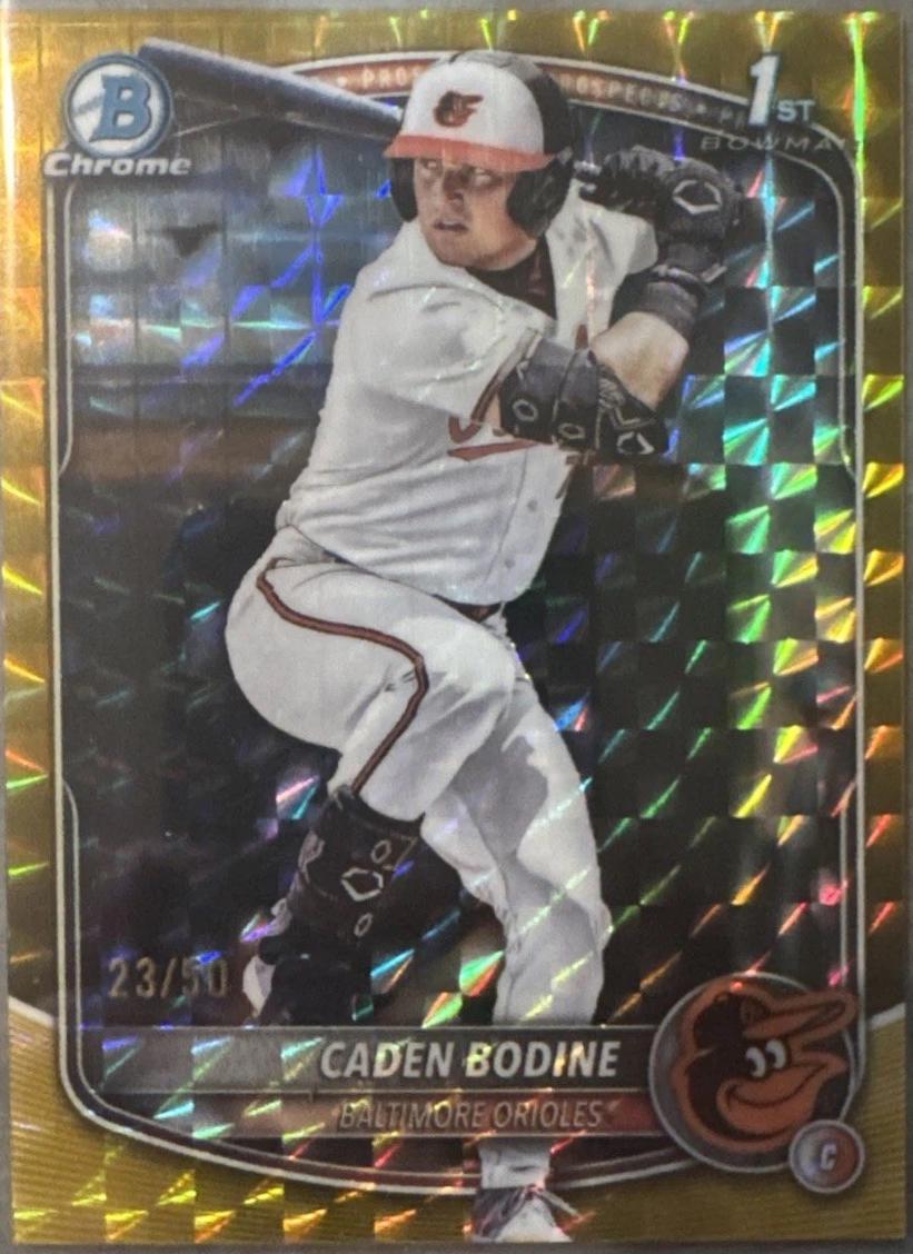 Caden Bodine [Gold Refractor] #BDC-63