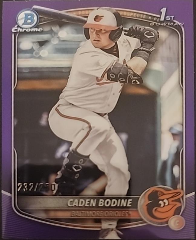 Caden Bodine [Purple Refractor] #BDC-63