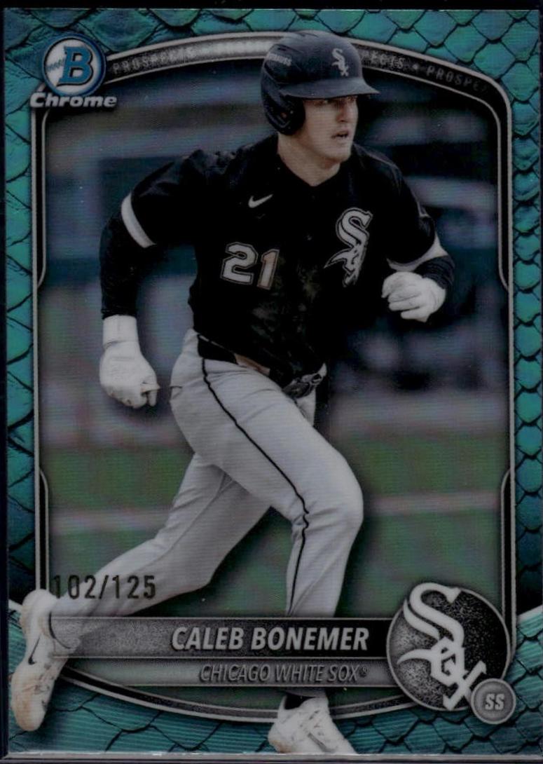 Caleb Bonemer [Aqua Reptilian Refractor] #BDC-184