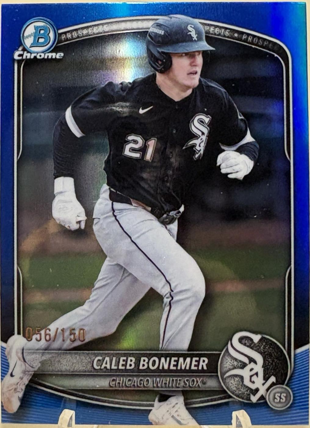 Caleb Bonemer [Blue Refractor] #BDC-184