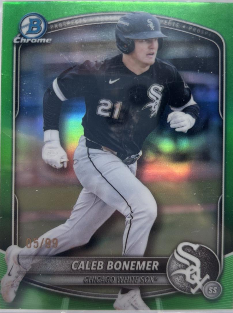 Caleb Bonemer [Green Refractor] #BDC-184