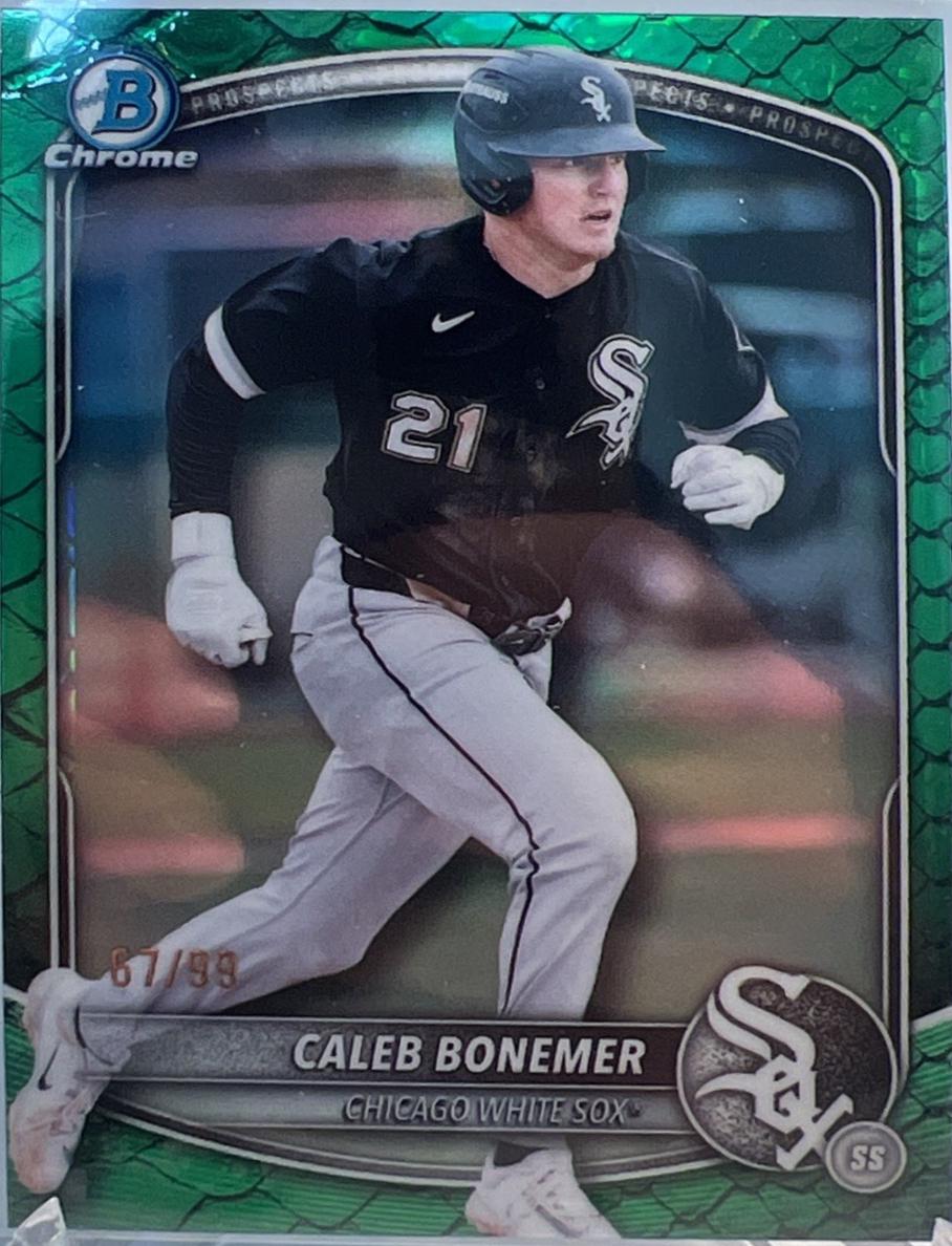 Caleb Bonemer [Green Reptilian Refractor] #BDC-184