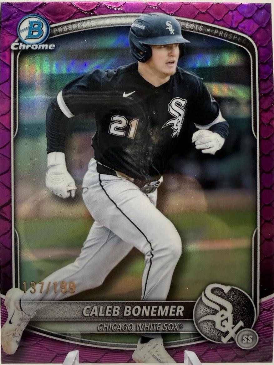 Caleb Bonemer [Purple Refractor] #BDC-184