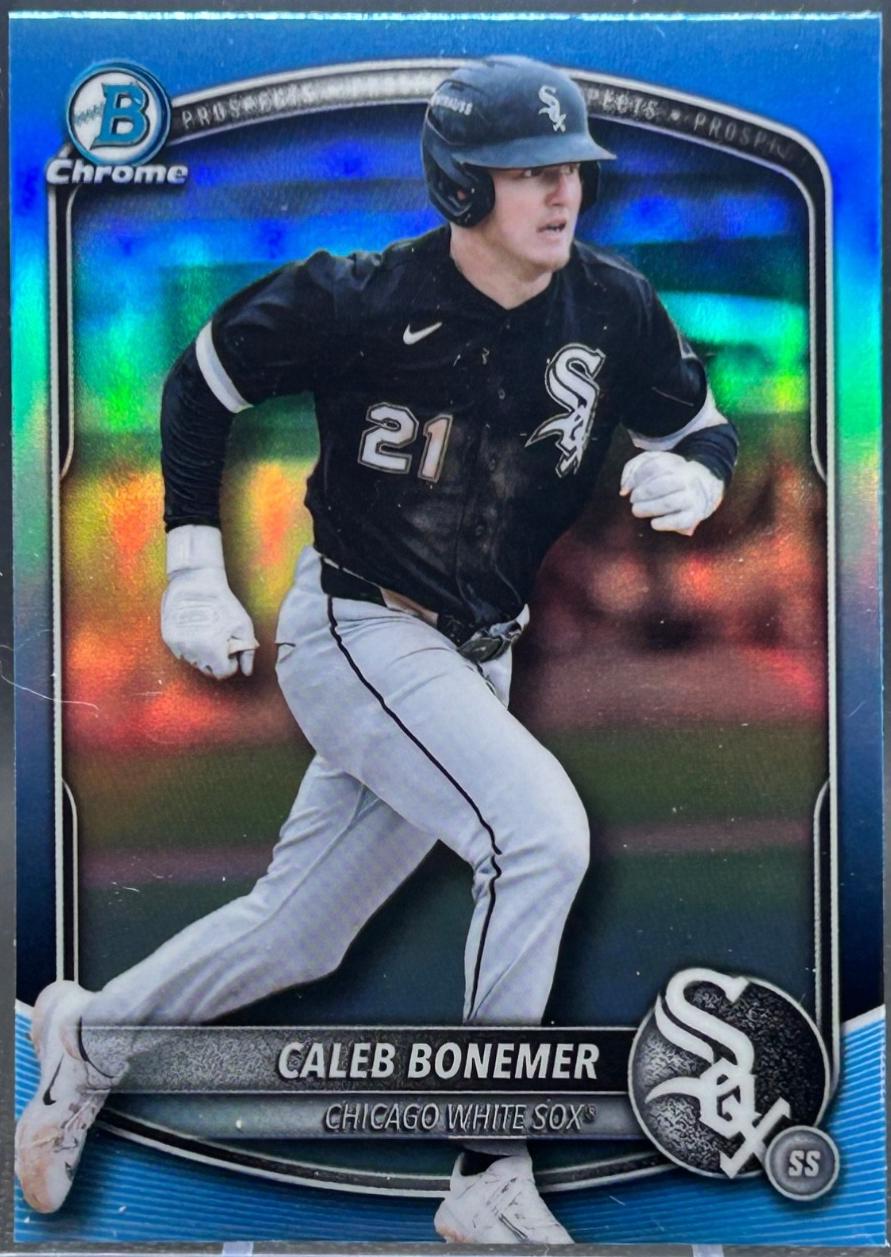 Caleb Bonemer [Sky Blue Refractor] #BDC-184