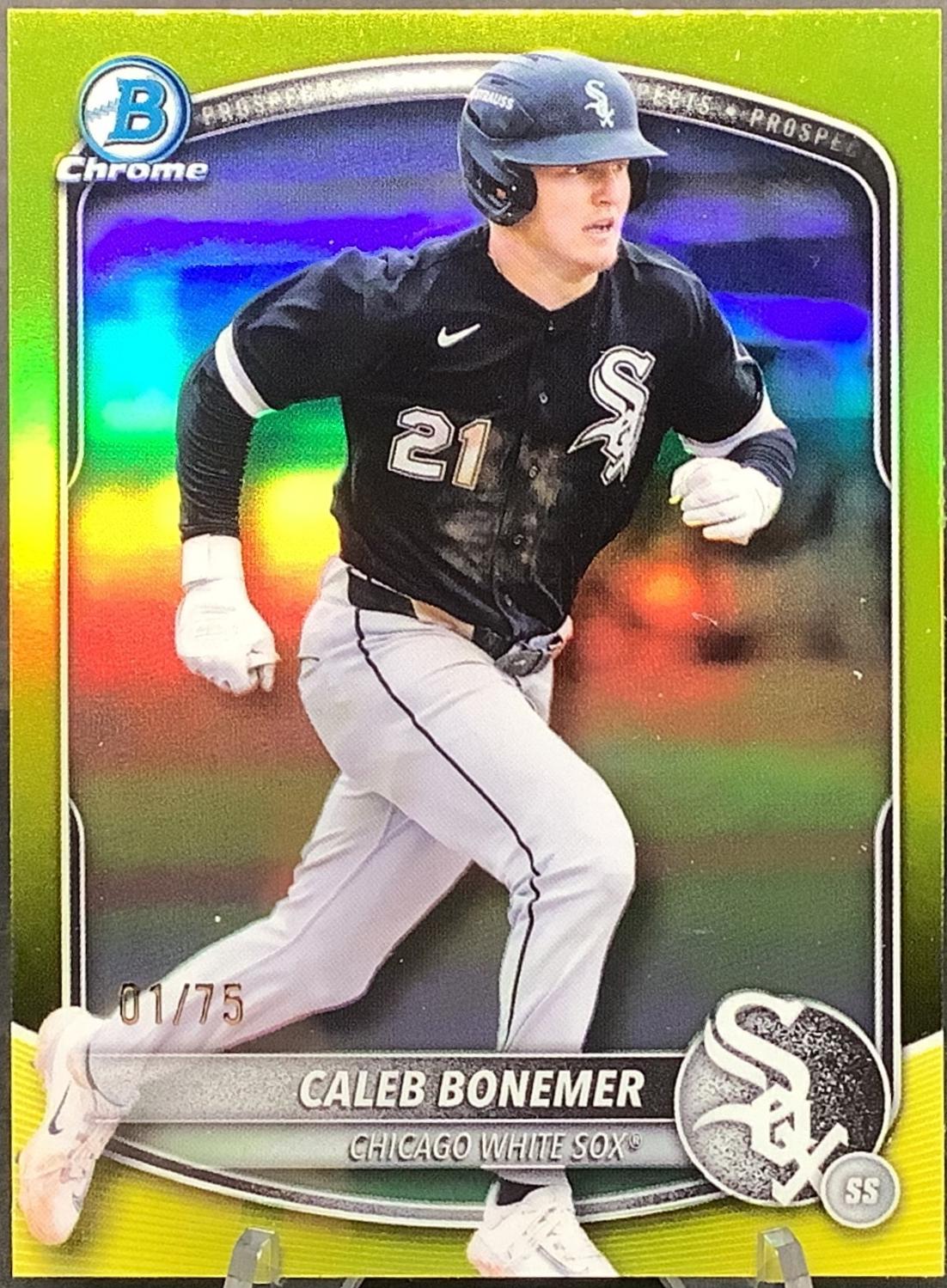 Caleb Bonemer [Yellow Refractor] #BDC-184