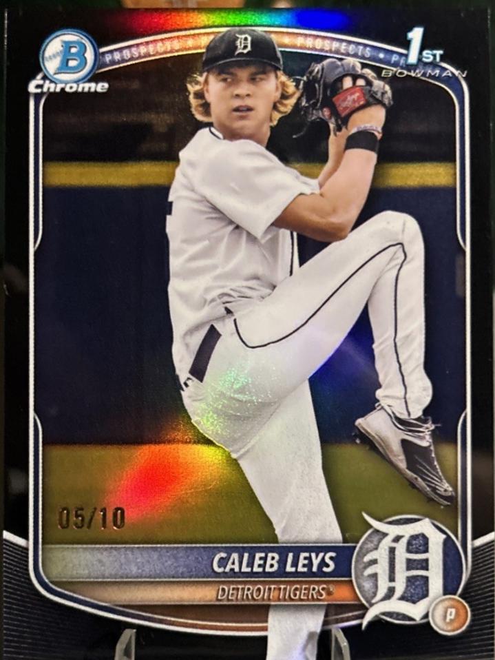 Caleb Leys [Black Refractor] #BDC-195